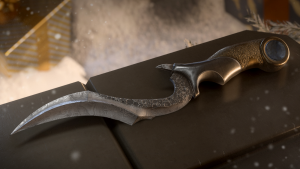 Myondo lying flat on surface with snow in BG - Cut.png